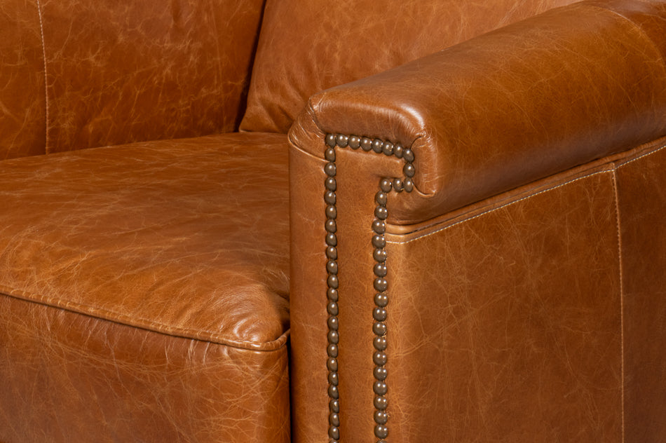Vandike Arm Chair Cuba Brown