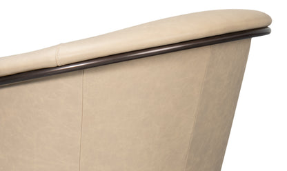 Nagel Distilled Leather Chairwhite