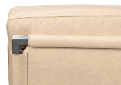 Edmonds Distilled Leather Chairwhite