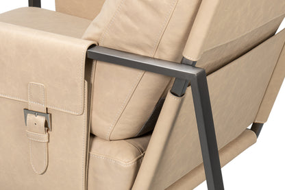 Edmonds Distilled Leather Chairwhite