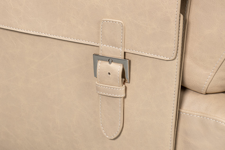 Edmonds Distilled Leather Chairwhite