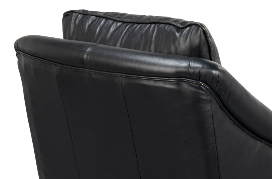Vandike Arm Chair Onyx Black