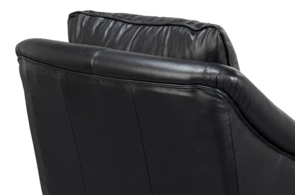 Vandike Arm Chair Onyx Black