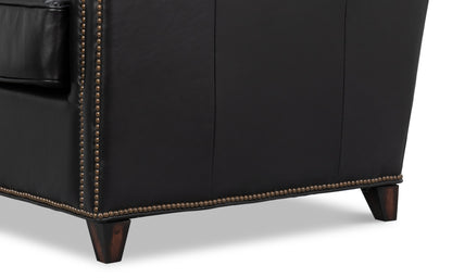 Vandike Arm Chair Onyx Black