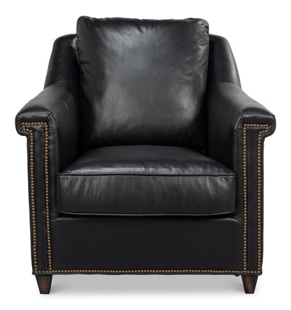 Vandike Arm Chair Onyx Black