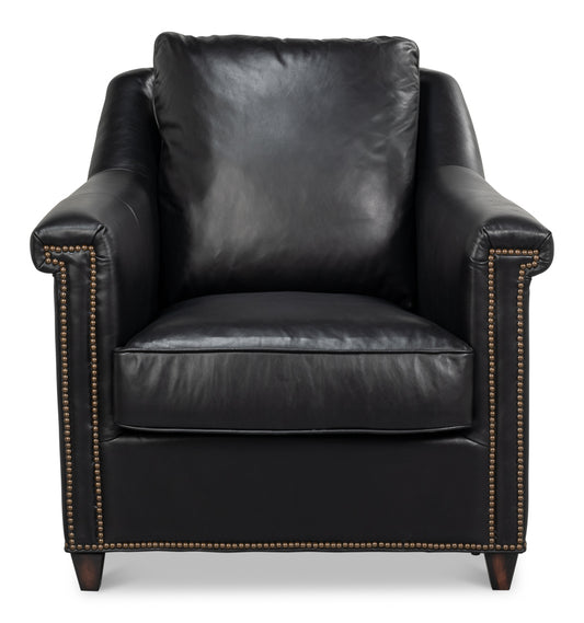 Vandike Arm Chair Onyx Black