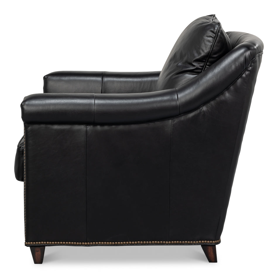 Vandike Arm Chair Onyx Black