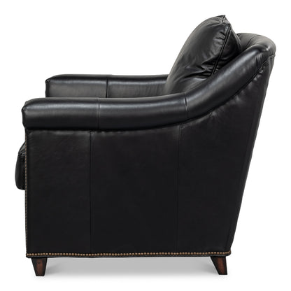 Vandike Arm Chair Onyx Black