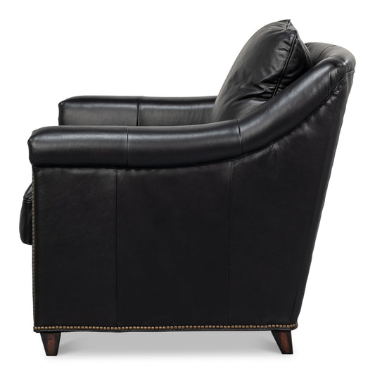Vandike Arm Chair Onyx Black