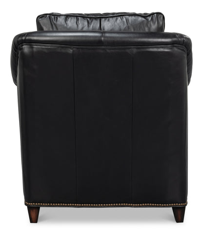 Vandike Arm Chair Onyx Black