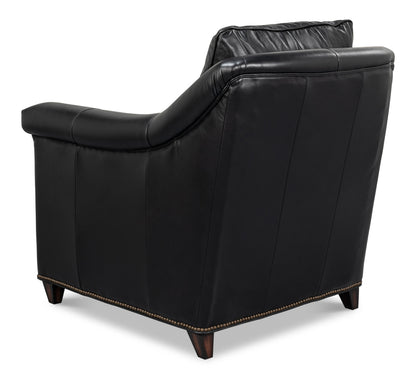 Vandike Arm Chair Onyx Black
