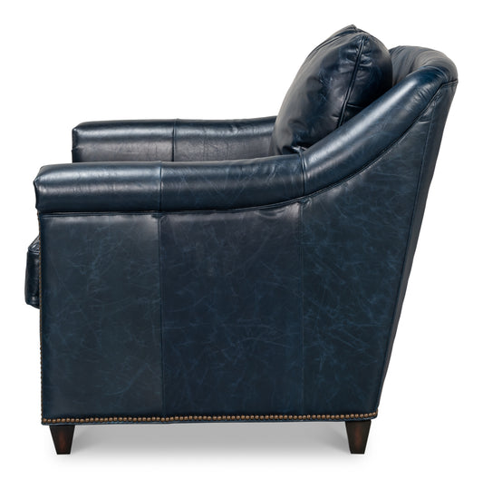 Vandike Arm Chair Chateau Blue