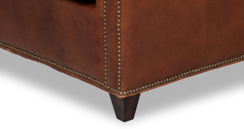 Vandike Arm Chair Newark Brown