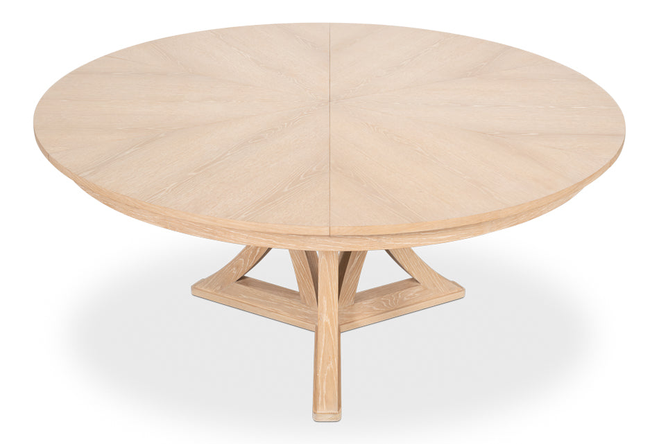 Casual Jupe Dining Tablebleached Oakm