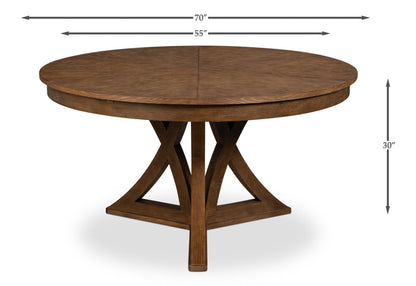 Casual Jupe Dining Tablelight Minkmed