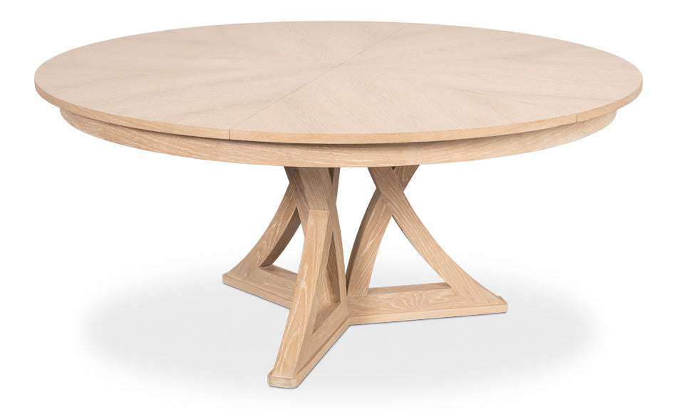 Casual Jupe Dining Tablebleached Oaklg