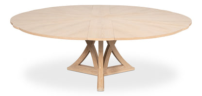 Casual Jupe Dining Tablebleached Oaklg