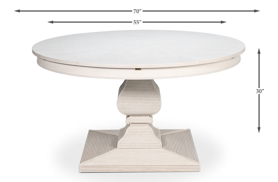 Kelso Jupe Dining Tablewhitemed