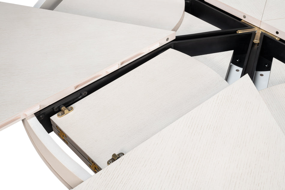 Kelso Jupe Dining Tablewhitelg