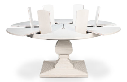 Kelso Jupe Dining Tablewhitelg