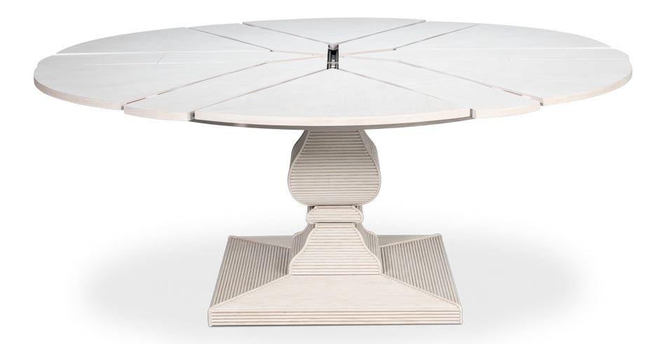 Kelso Jupe Dining Tablewhitelg