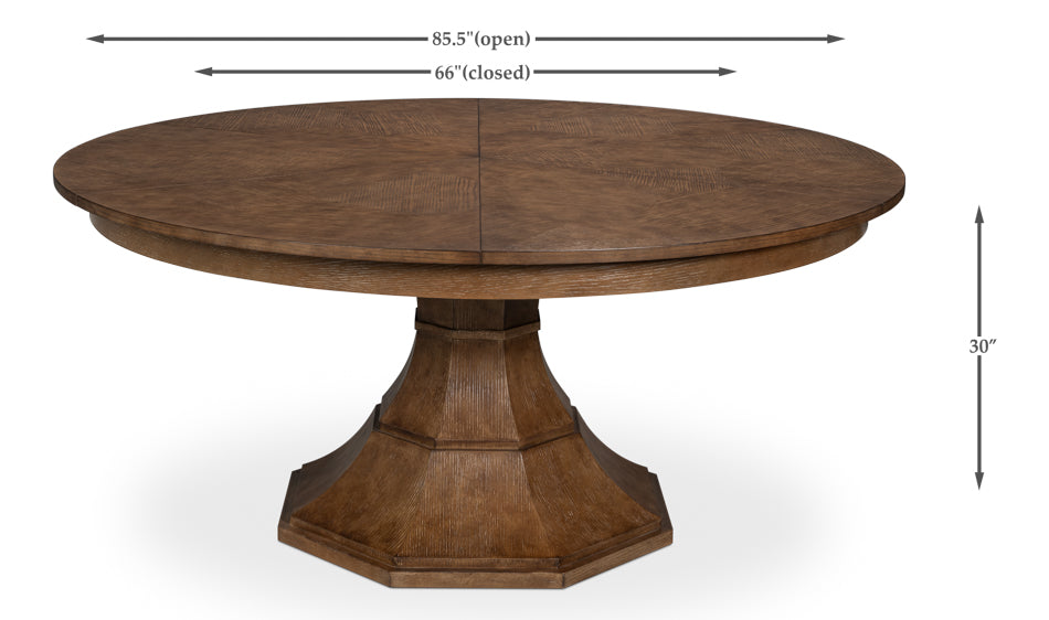 Giselle Jupe Dining Table Lg Lt Mink
