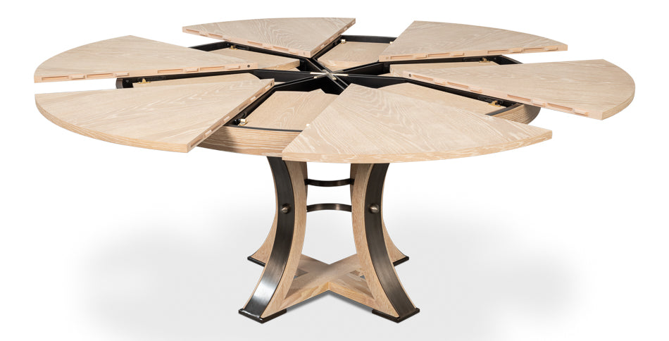 Tower Jupe Dining Tablemedbleached Oak
