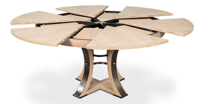 Tower Jupe Dining Tablemedbleached Oak