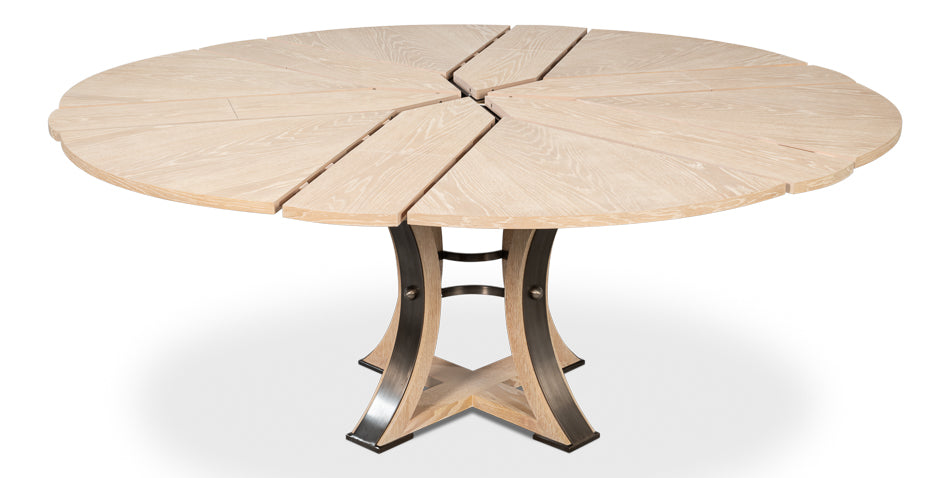 Tower Jupe Dining Tablemedbleached Oak