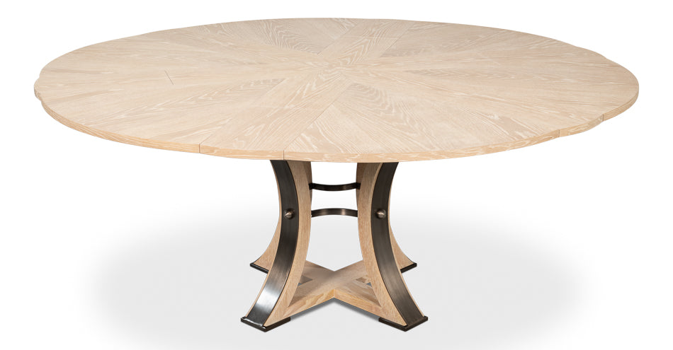 Tower Jupe Dining Tablemedbleached Oak