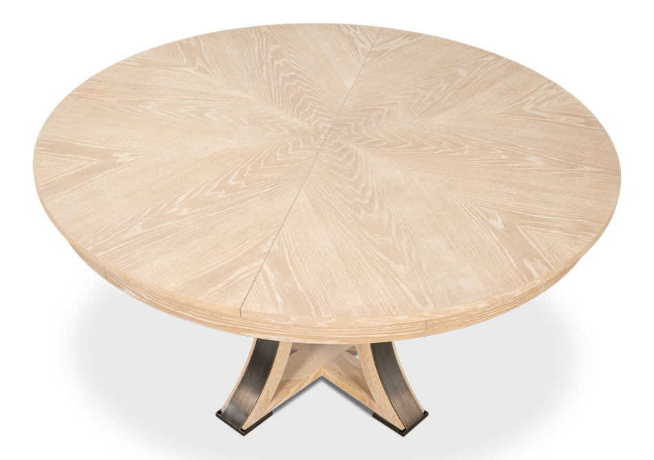 Tower Jupe Dining Tablemedbleached Oak