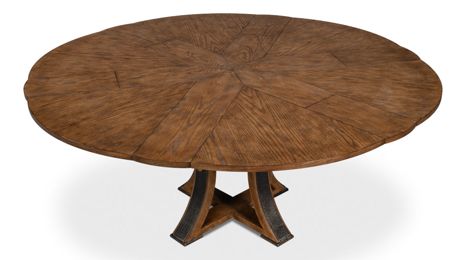 Tower Jupe Dining Table Medlight Mink