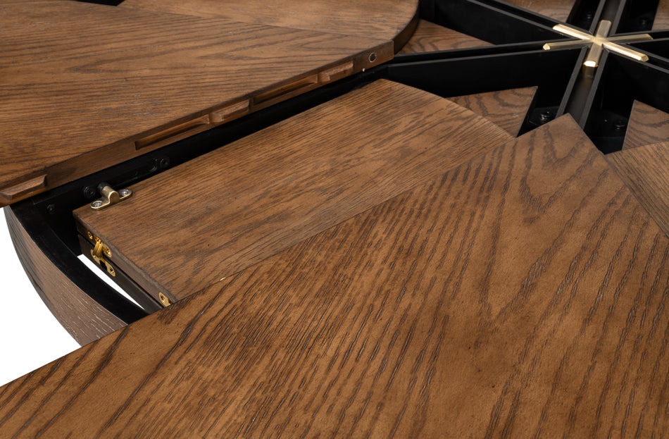 Tower Jupe Dining Table Medlight Mink