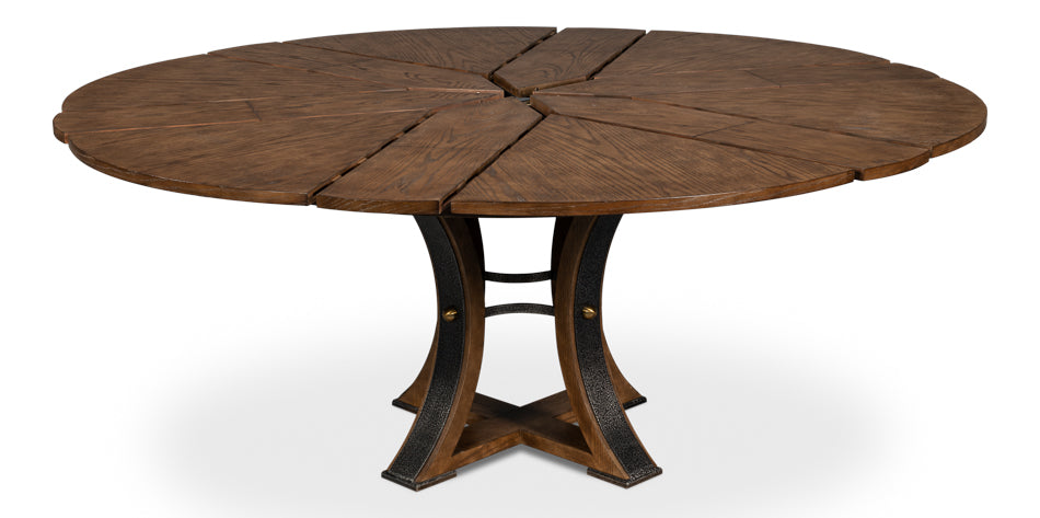 Tower Jupe Dining Table Medlight Mink