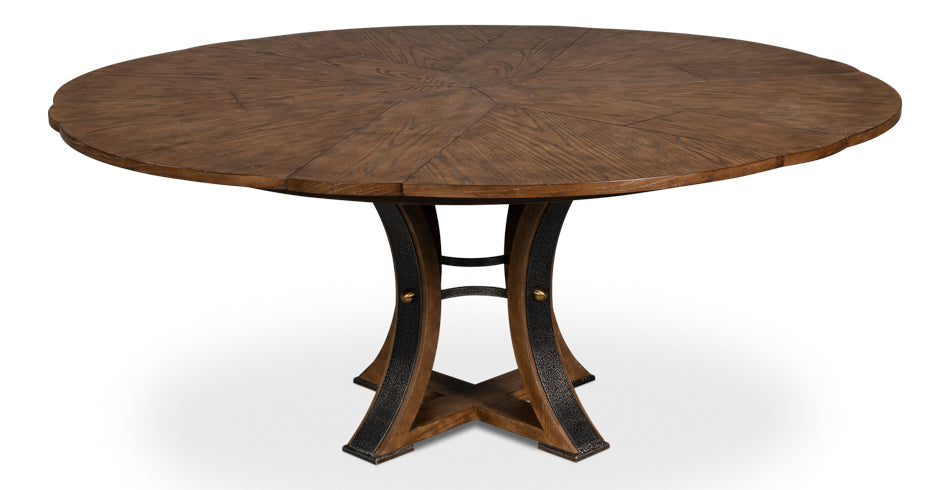Tower Jupe Dining Table Medlight Mink