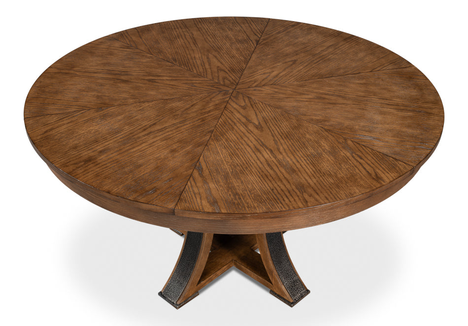 Tower Jupe Dining Table Medlight Mink
