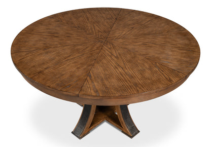Tower Jupe Dining Table Medlight Mink
