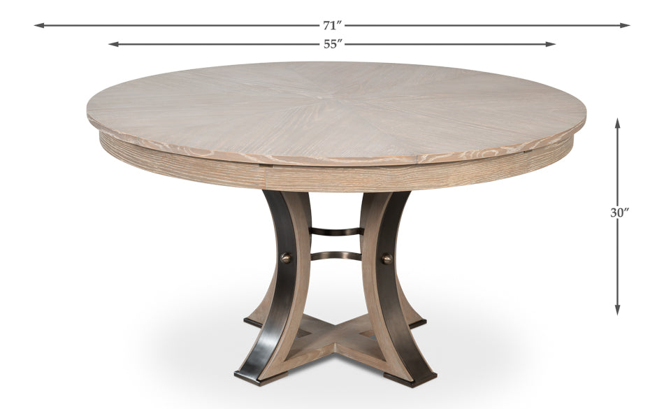 Tower Jupe Dining Table Medmoonskin
