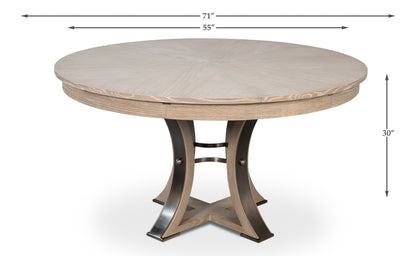 Tower Jupe Dining Table Medmoonskin