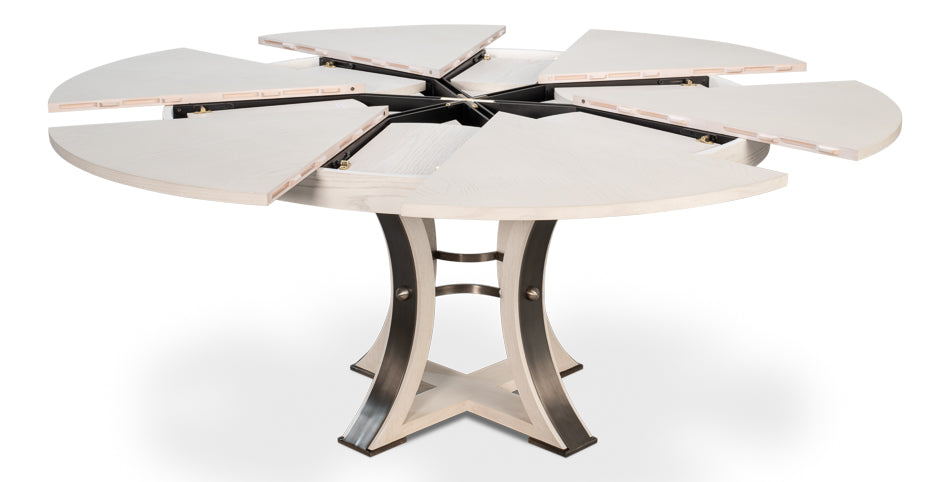 Tower Jupe Dining Tablemedworking Wht