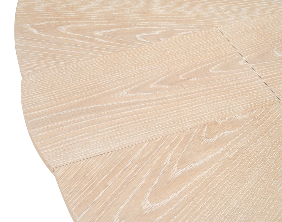 Tower Jupe Dining Tablelrgbleached Oak