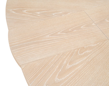 Tower Jupe Dining Tablelrgbleached Oak