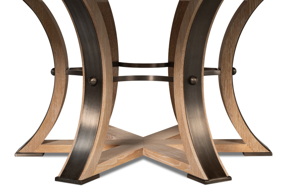 Tower Jupe Dining Tablelrgbleached Oak