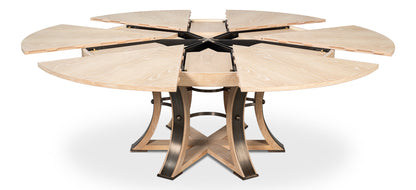 Tower Jupe Dining Tablelrgbleached Oak