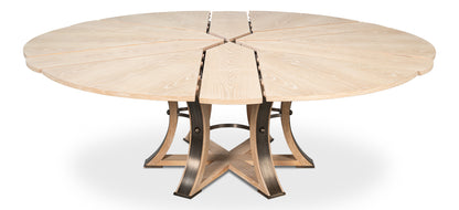 Tower Jupe Dining Tablelrgbleached Oak