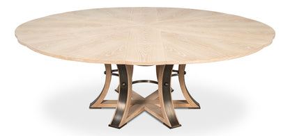 Tower Jupe Dining Tablelrgbleached Oak