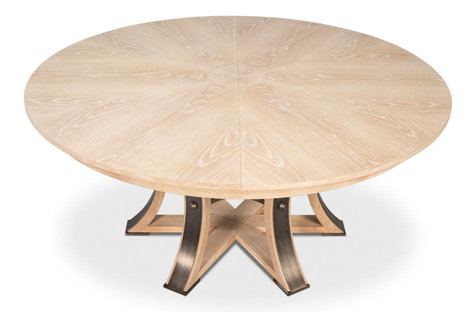 Tower Jupe Dining Tablelrgbleached Oak