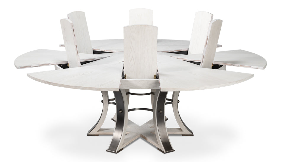 Tower Jupe Dining Tablelrgworking Wht