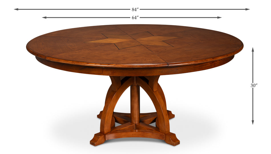 Austin Jupe Dining Tablelargewalnut
