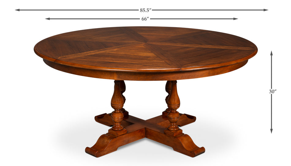 Walnut Jupe Dining Table Large
